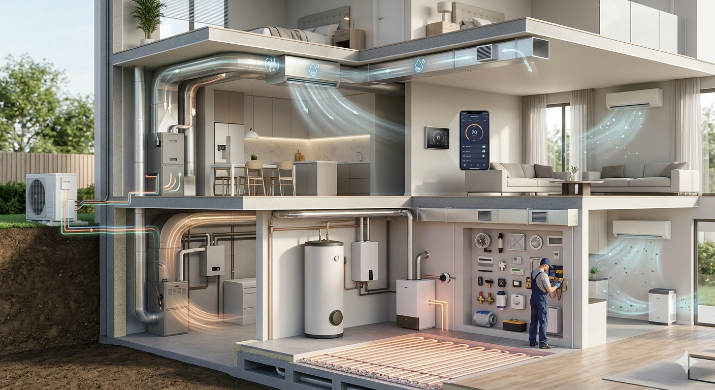 Professional heating and cooling services Ontario by RBZ Climate Solutions — Precision HVAC Services